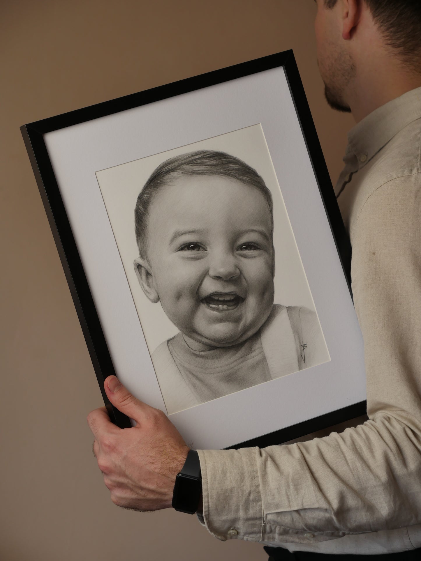 Graphite Portrait A4 21.0 × 29.7 cm