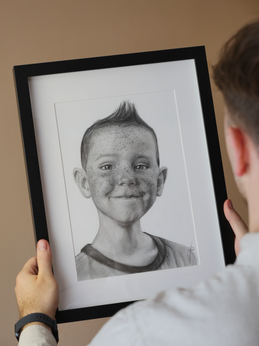 Graphite Portrait A3 29.7 x 42.0 cm